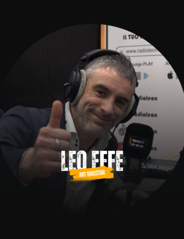 Leonardo Franco in arte Leo Effe Art Director a Radio Leon